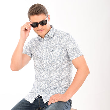 AOP FULL SLEEVES CASUAL FIT COTTON SHIRT