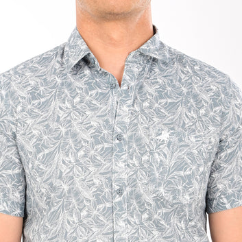 AOP FULL SLEEVES CASUAL FIT COTTON SHIRT