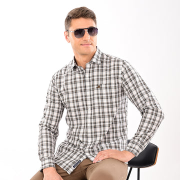 CHECKS FULL SLEEVES CASUAL FIT COTTON SHIRT