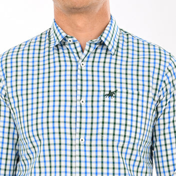 CHECKS FULL SLEEVES CASUAL FIT COTTON SHIRT