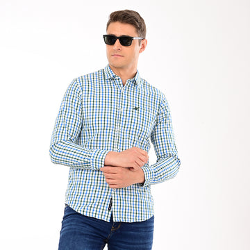 CHECKS FULL SLEEVES CASUAL FIT COTTON SHIRT